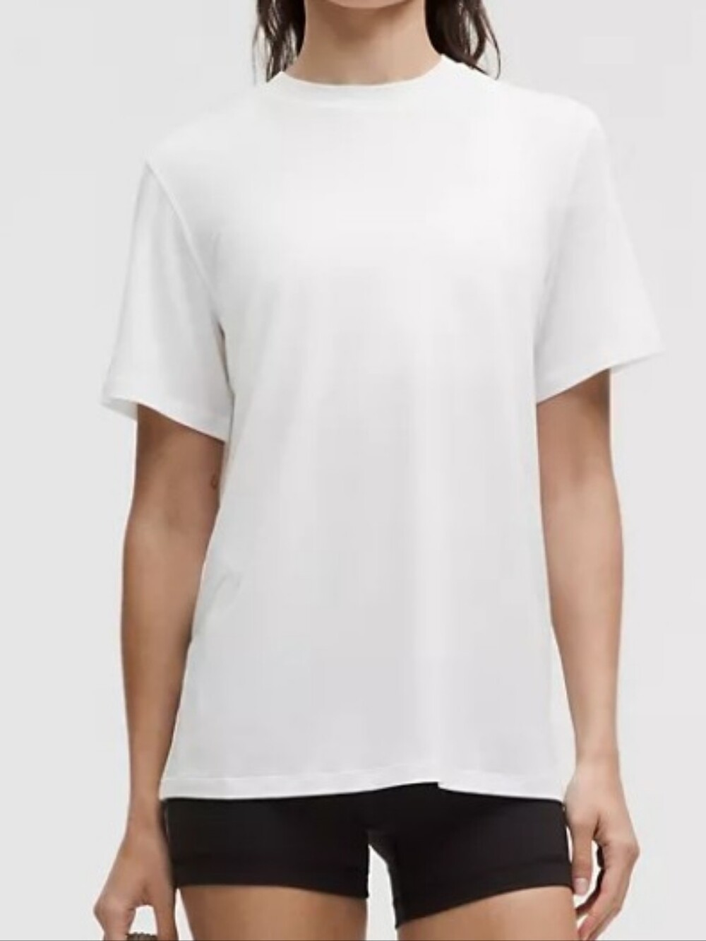 Lululemon Jersey Training Short Sleeve Shirt Women Crewneck Athleisure Sport SzL